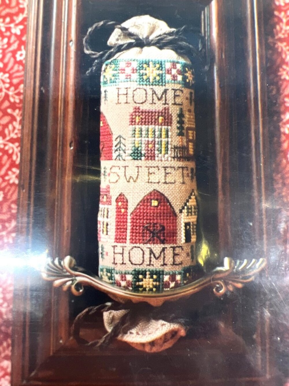 Home Sweet Home Needle Roll Cross Stitch Pattern By M Designs NR#13
